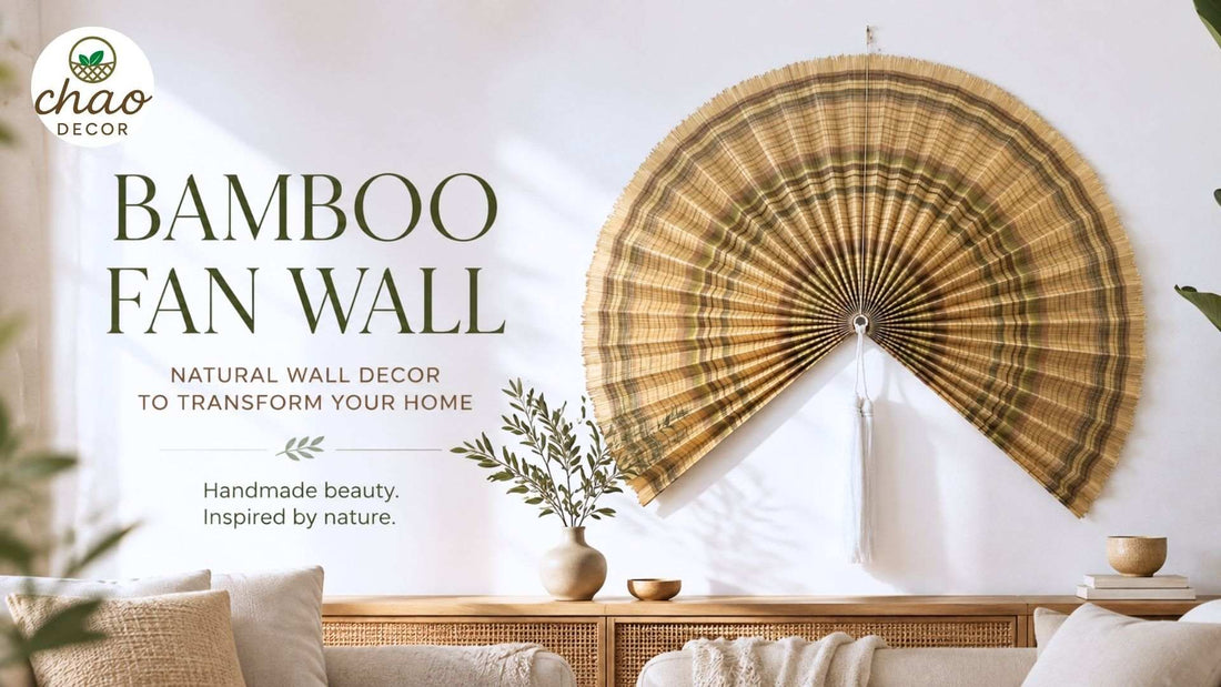 Bamboo Fan Wall Decor Ideas Transform Empty Walls With Beautiful Handmade Bamboo Art