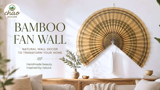 Bamboo Fan Wall Decor Ideas Transform Empty Walls With Beautiful Handmade Bamboo Art
