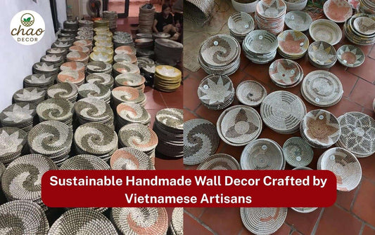 Sustainable Handmade Wall Decor Crafted by Vietnamese Artisans