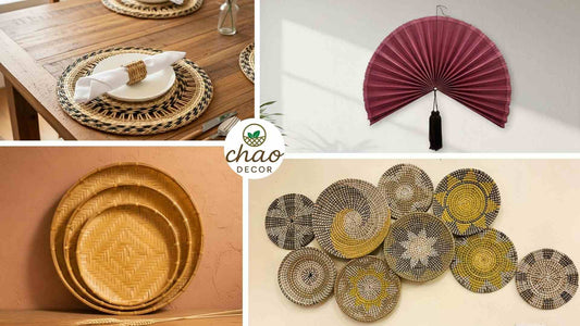 Vietnamese Handcrafted Home Decor Made from Bamboo & Natural Materials