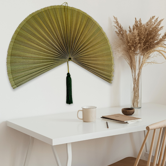Natural Boho Wall Decor Bamboo Wall Art Gift for New Year