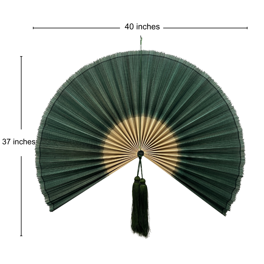 Japandi Living Room Decor Handmade Bamboo Hanging Wall Gift for Birthday New Year