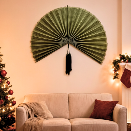 Natural Boho Wall Decor Bamboo Wall Art Gift for New Year