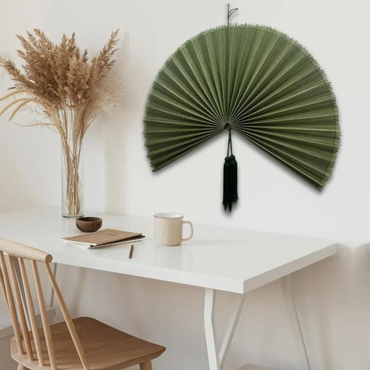 Natural Boho Wall Decor Bamboo Wall Art Gift for New Year